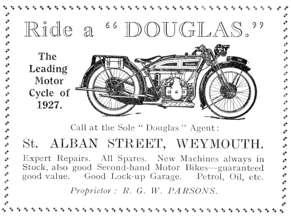 Douglas bike 1927 1