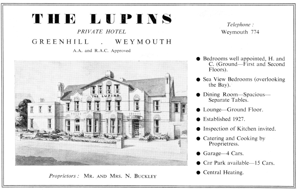 the Lupins 1950 guide 1
